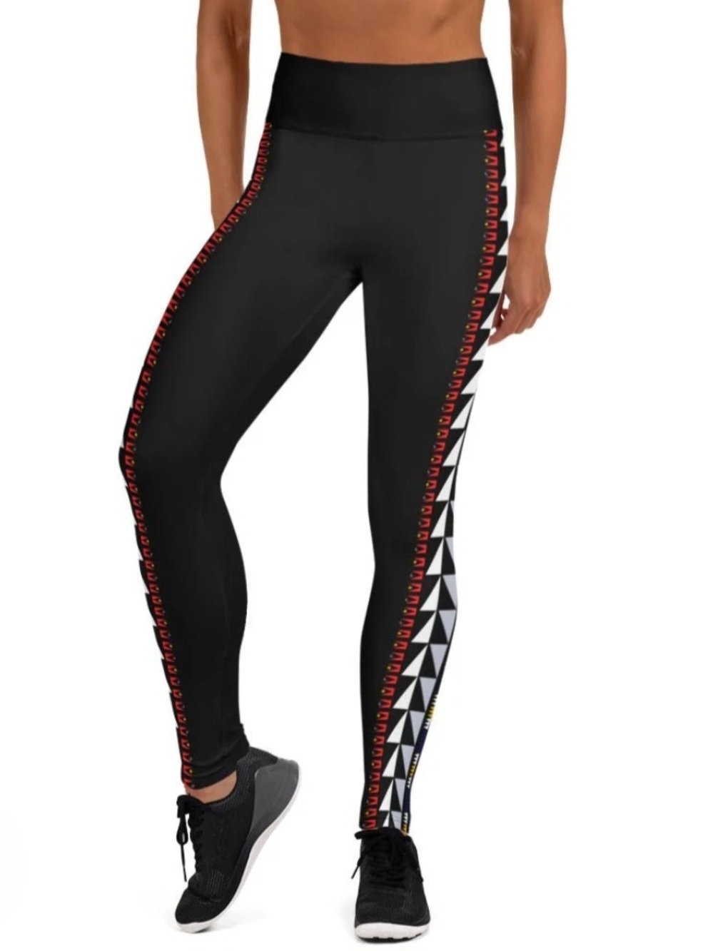 Almost Famous Women's Black Stretch Leggings ~ Size Medium